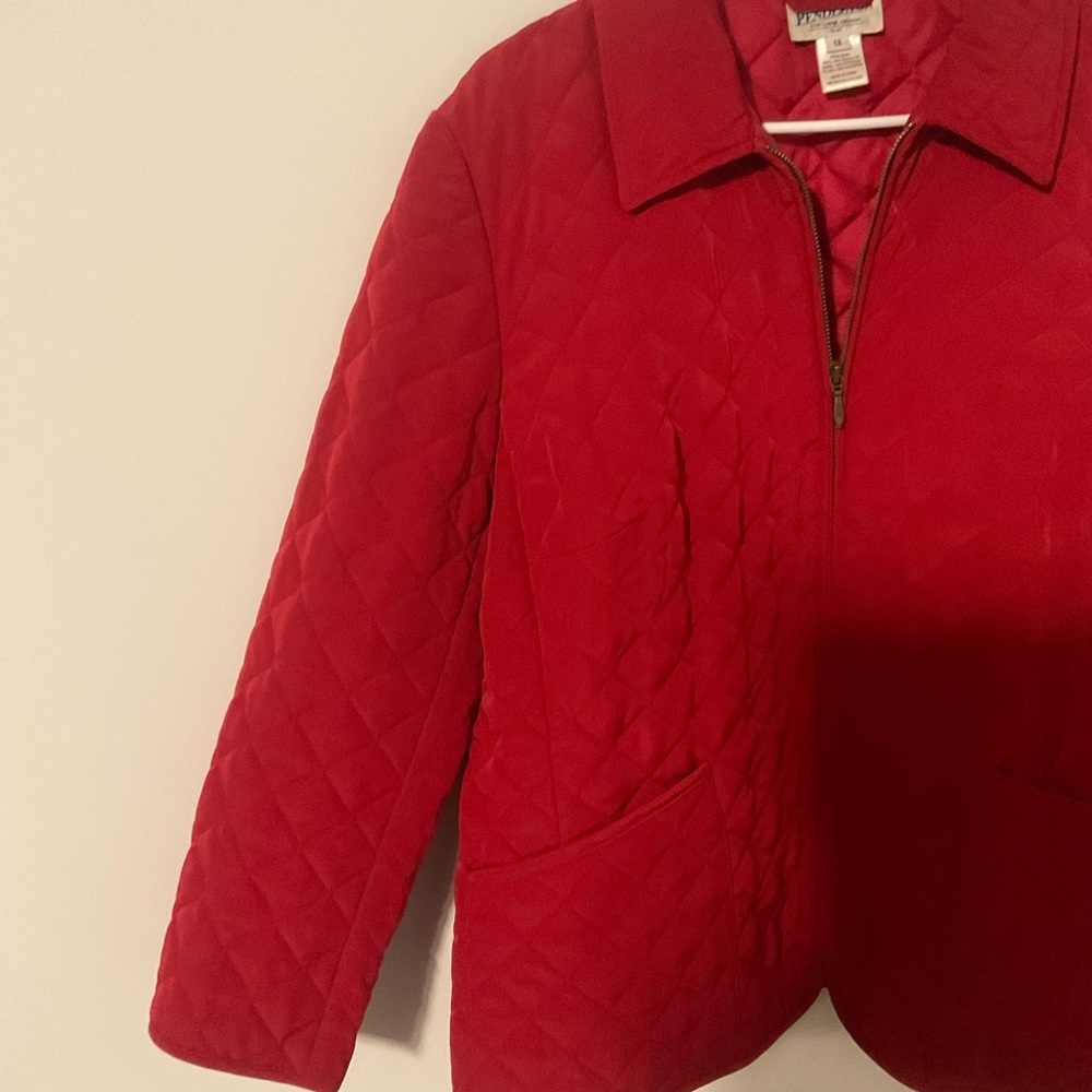 Pendleton Quilted Full Zip Barn Jacket - Size 1x … - image 7